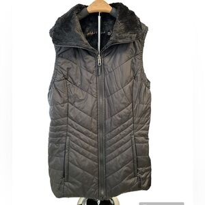 North Face Women’s Reversible Faux Fur Vest with Pockets